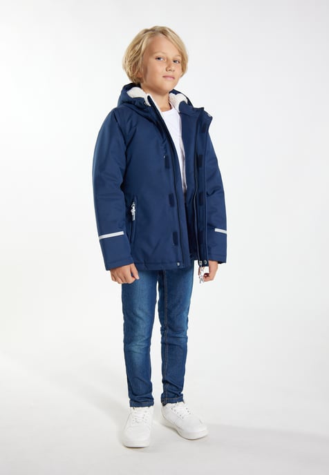 Schmuddelwedda Winterjacke Jungs Marine - Image 2