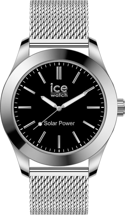 Ice Watch Ice Steel - Silver Black - Milanese Silber Herren Armbanduhr 023795 - M - Image 1
