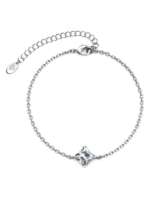 Calle Armband - Silber und Kristall - Image 1