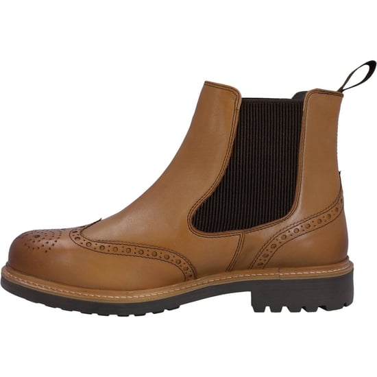 Hunter Cawdor Leder Herrenstiefel Tan - Image 5
