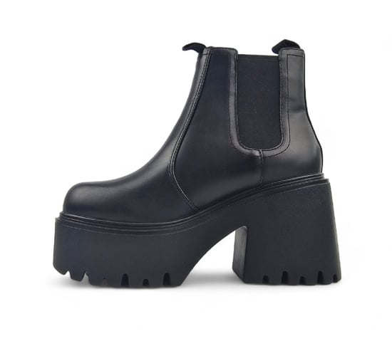 Windsor Smith Schwarze Leder Plateau Chelsea Boots - Tricky - Image 4