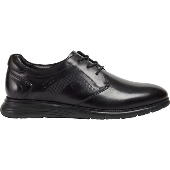 Pod Aston Leder Männer Schwarz Schnürschuhe - Image 4