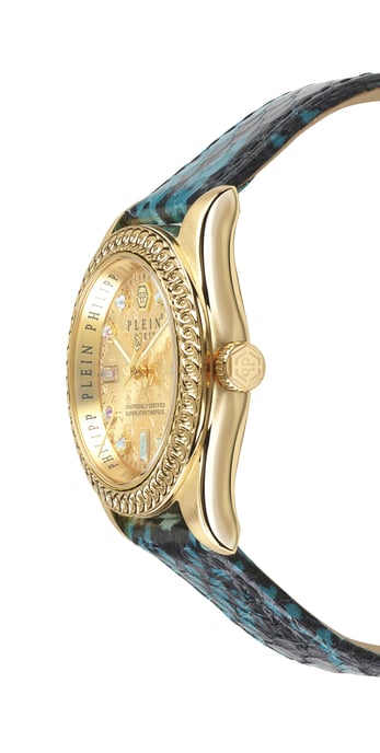 Philipp Plein Queen Blau Damen Armbanduhr PWDAA0221 - Image 2