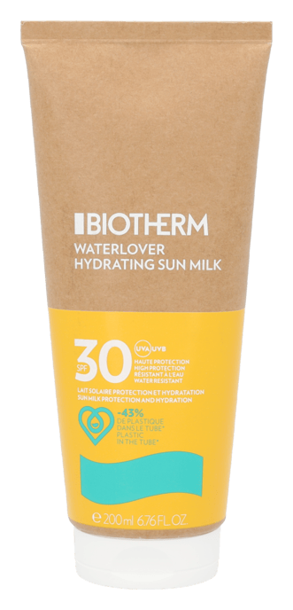 Biotherm Waterlover Hydrating Sun Milk Tube SPF30 200ml. - Image 2