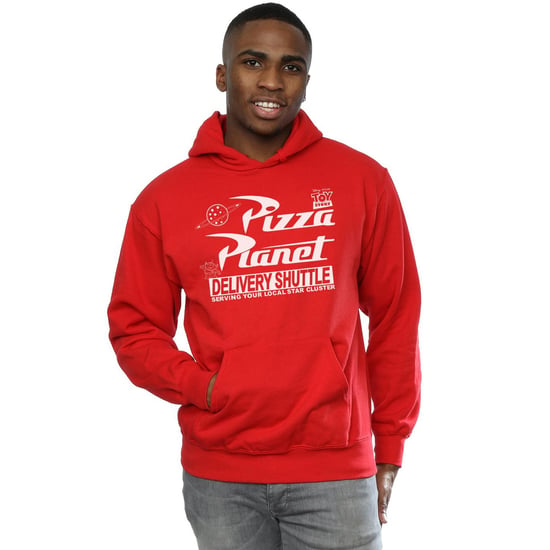 Disney - "Toy Story Pizza Planet Logo" Kapuzenpullover für Herren (Rot) - Image 2