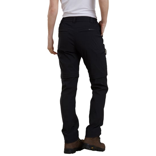 Mountain Warehouse Womens/Ladies Hiker Stretch Zip-Off Hose (Schwarz) - Image 2