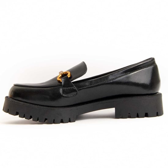 Montevita Platform Moccasin Macca3 In Black