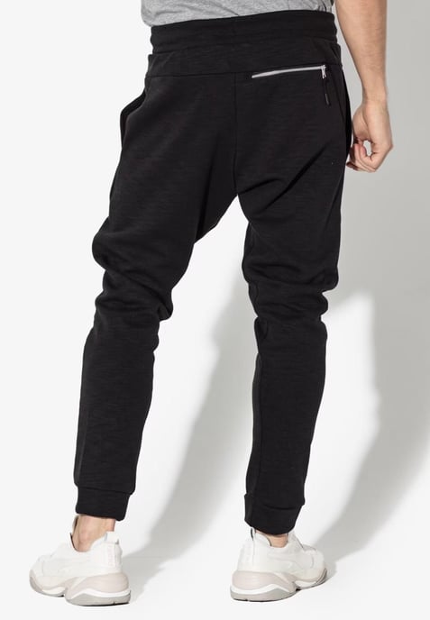 Nike Sportswear Optic Herren-Fleece-Crew-Trainingsanzug in Schwarz - Image 5