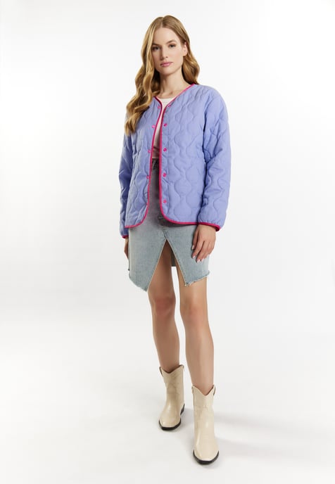 Dreimaster Steppjacke Damen Lila - Image 2