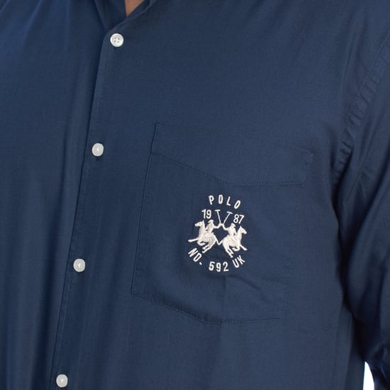 Long Sleeve Oxford Shirt YMC008-OX077 Men