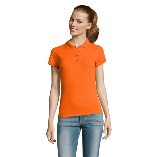 SOLS Passion - Polo-Shirt aus 100% Baumwolle mit kurzen Ärmeln - Damen (Orange) - Image 4