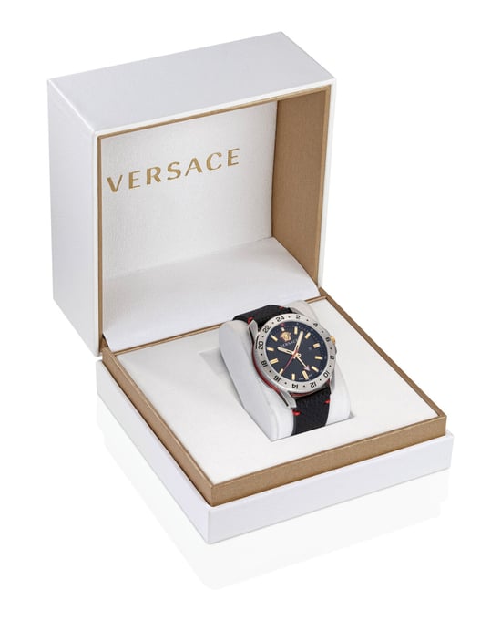 Versace Sport Tech Herren Schwarz Uhr VE2W00122 - Image 4