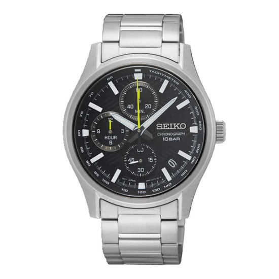 Seiko Herren Silberuhr SSB419P1 - Image 1