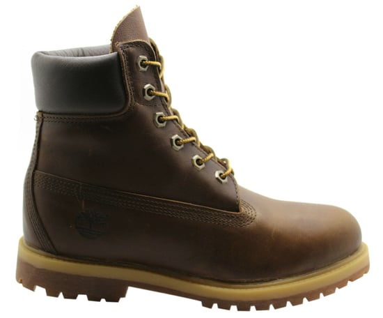 Timberland 6 Inch Premium Lace Up Brown Leather Casual Womens Boots 8232A B72D
