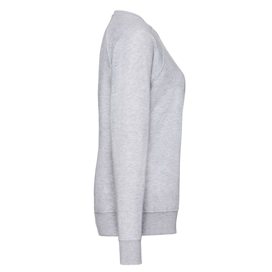 Fruit of the Loom - Sweatshirt Leicht für Damen Raglanärmel (Grau meliert) - Image 3