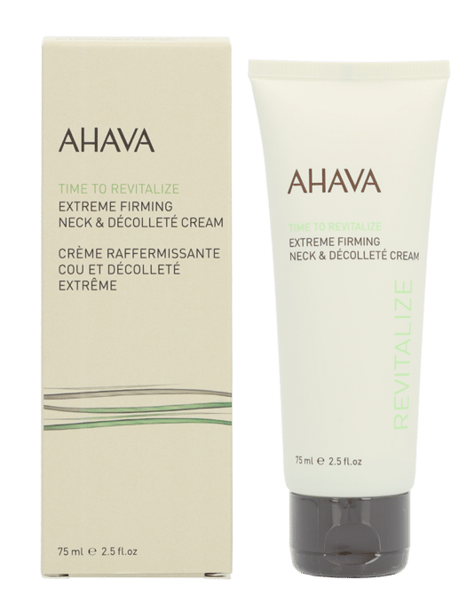 Ahava Zeit zur Revitalisierung Extr. Fest. Hals- & Dekolleté-Creme 75ml - Image 1