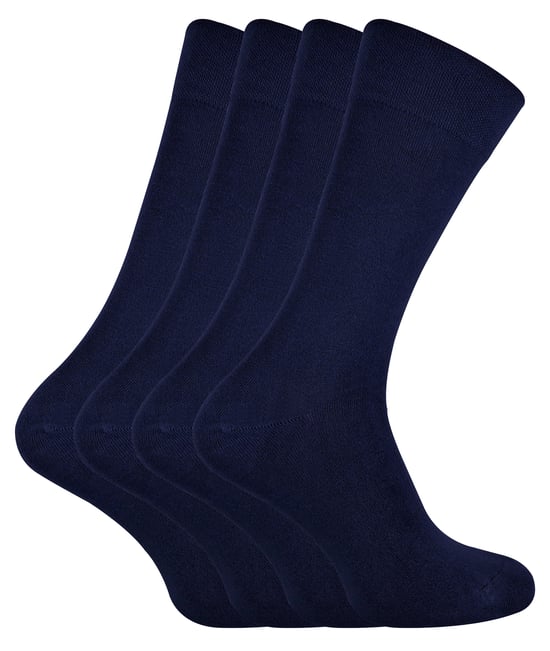 SOCK SNOB - 4 Paar Bamboo Super Soft Suit Socks für Männer & Frauen - Image 1