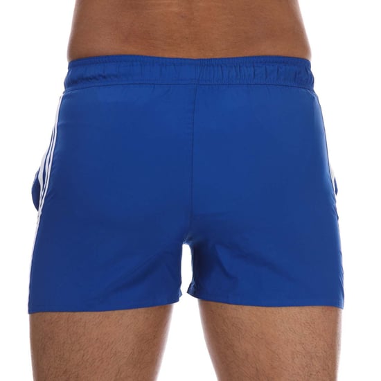 Short bain 3 bain CLX adidas Pour Homme en Bleu Roi - Image 2