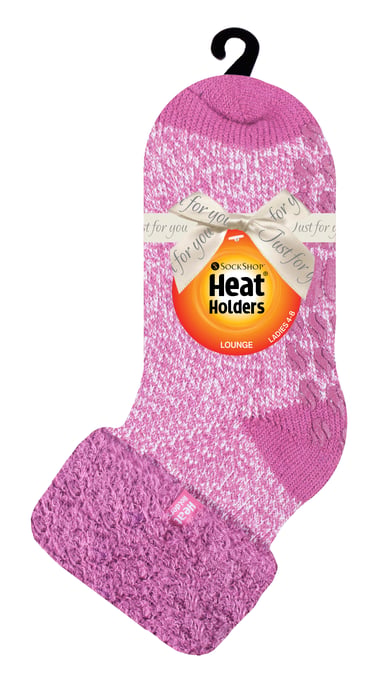 HEAT HOLDERS - Womens Thermal Slipper Bettsocken mit rutschfesten Griffen - Image 2