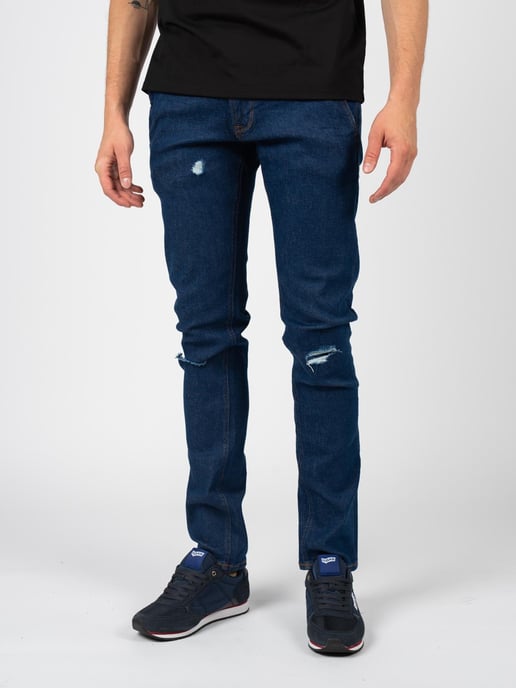 Guess Jeans Slim Tapered Herren blau - Image 3