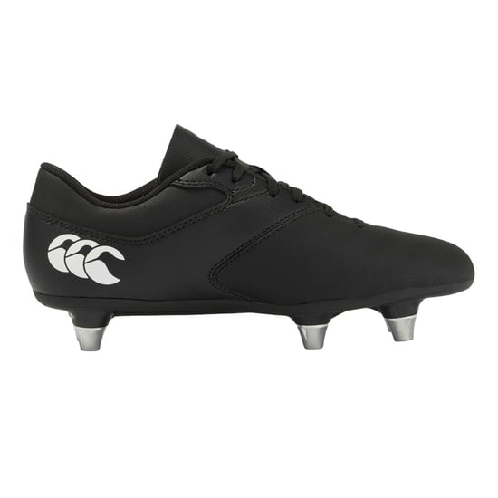 Canterbury - Chaussures de rugby pour terrain mou PHOENIX RAZE - Enfant (Noir / Blanc) - Image 4