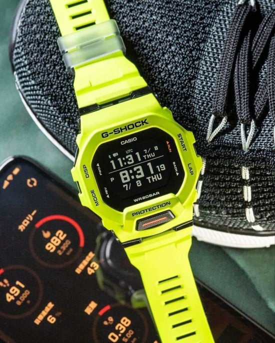 Casio G-Shock Herren Uhr Gelb GBD-200-9ER - Image 5