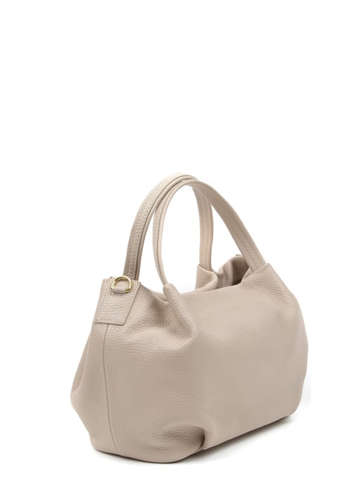 Anna Luchini SS22 AL 1437 Beige Cuir de vachette Sac - Image 4