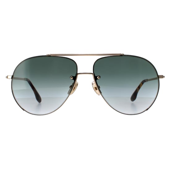 Victoria Beckham Aviator Womens Gold Green Gradient VB213S