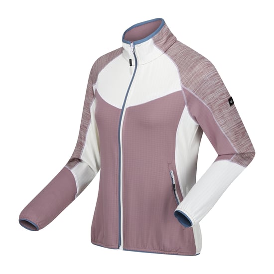 Regatta Womens/Ladies Hepley II Full Zip Fleece Jacket (Heather/White)