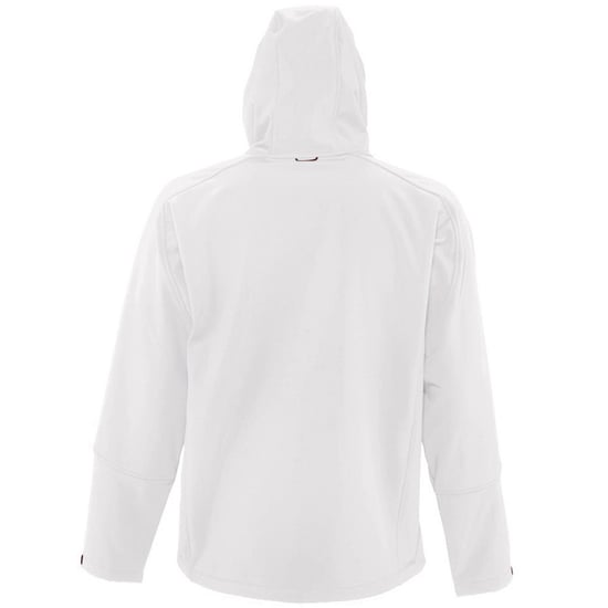SOLS Mens Replay Hooded Soft Shell Jacket (atmungsaktiv, winddicht und wasserabweisend) (Weiß) - Image 2