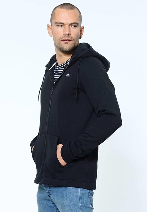 Nike Modern Zip Up Hoodie in Schwarz - Image 3