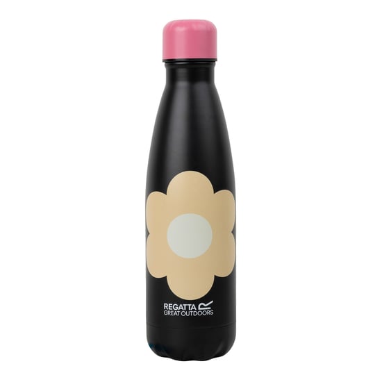 Regatta Orla Kiely Daisy 0.5L Water Bottle (Black Sixties)
