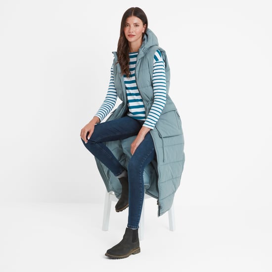 Welham Womens Gilet Mist Grey