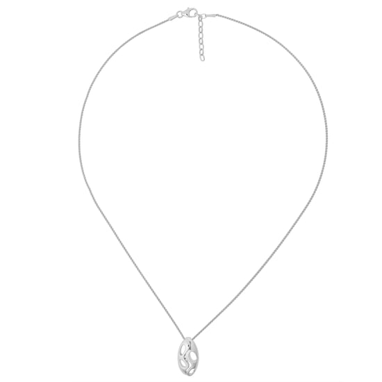 Orphelia Damen-Kette aus 925er Sterlingsilber mit Anhänger – Silber ZH-4386 - Image 1