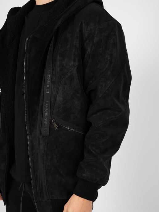 La Haine Inside Us Jacke LM077 Herren schwarz - Image 5