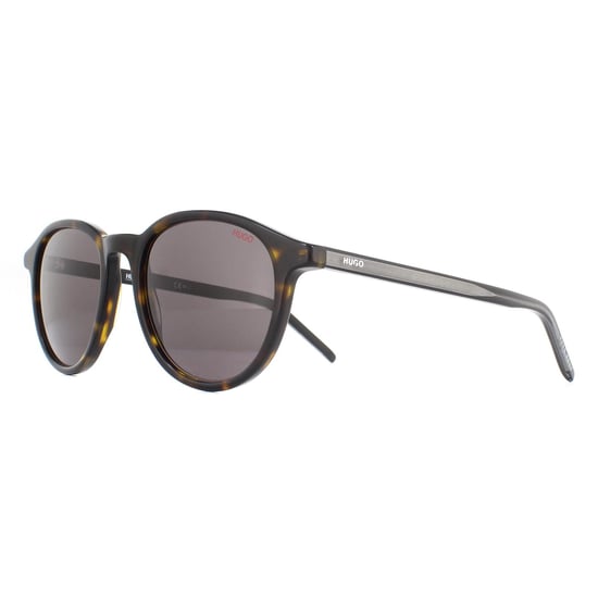 Hugo By Hugo Boss Sonnenbrille HG 1028/S AB8 IR Havanna Grau Grau - Image 2