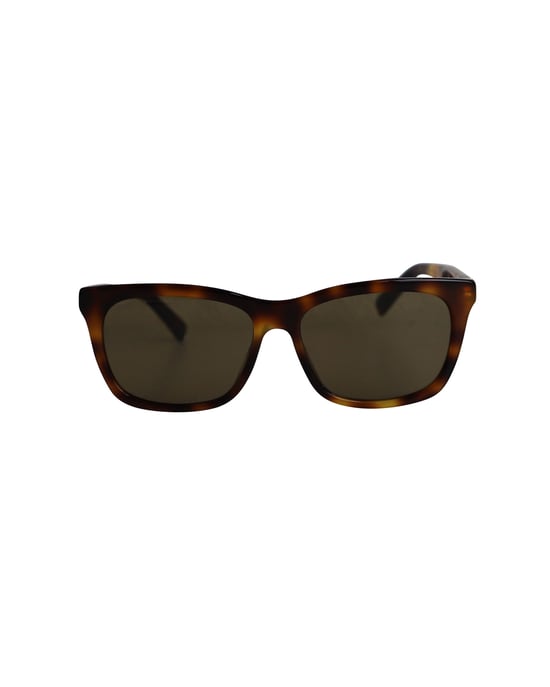 Gucci GG0449S Herren Rechteckige Schildpatt Sonnenbrille aus braunem Acetat - Image 1
