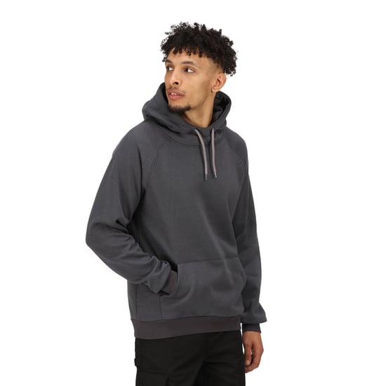 Regatta Mens Pro Overhead Hoodie (Seal Grey)