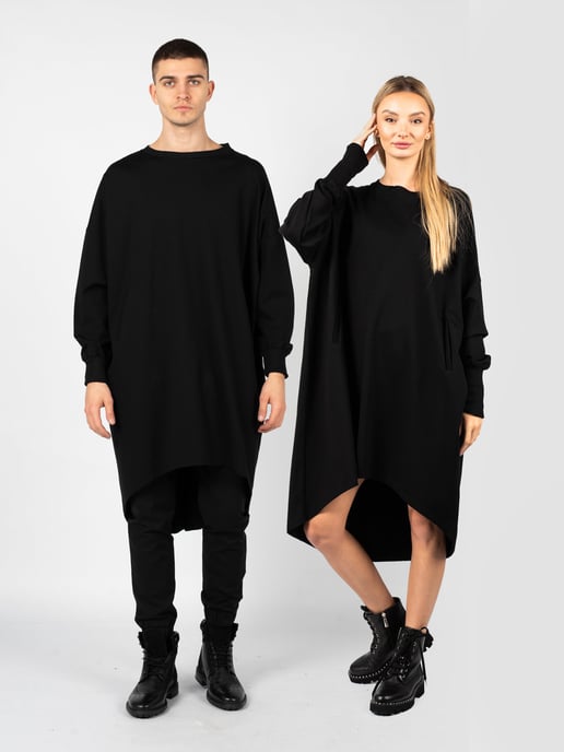 La Haine Inside Us Sweatshirt Unisex LW557 Damen schwarz - Image 2
