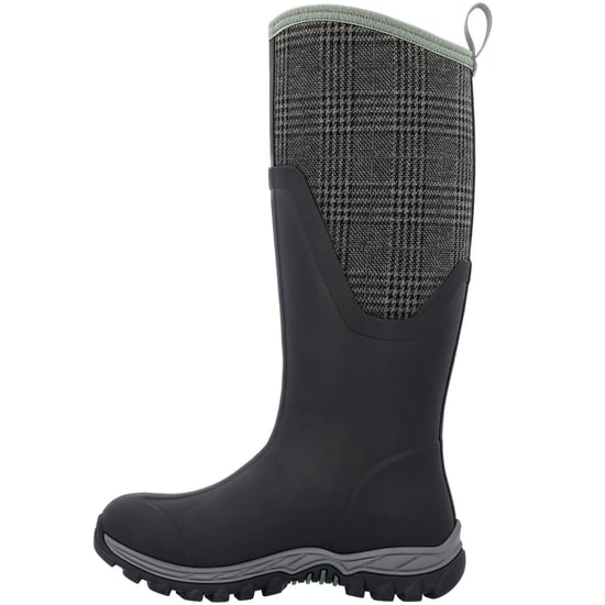 Muck Boots Arctic Sport II Tall Rubber Schwarz/Plaid Gummistiefel - Image 5