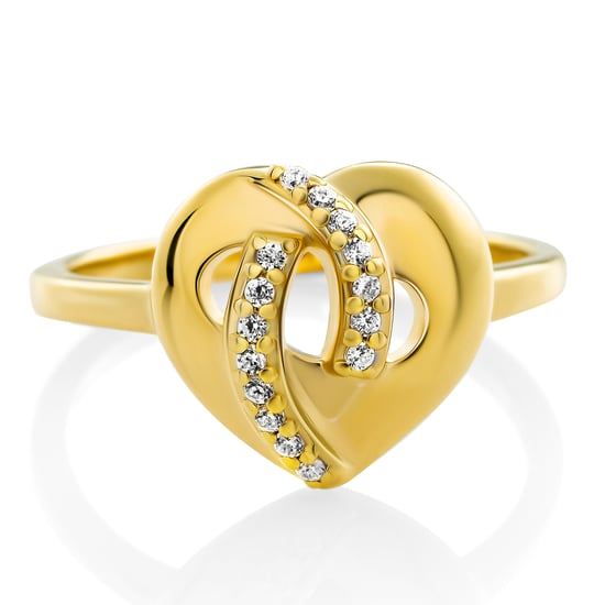 Orphelia 'Amore' Damen-Ring aus 925er Sterlingsilber – Gold ZR-7577/G - Image 3