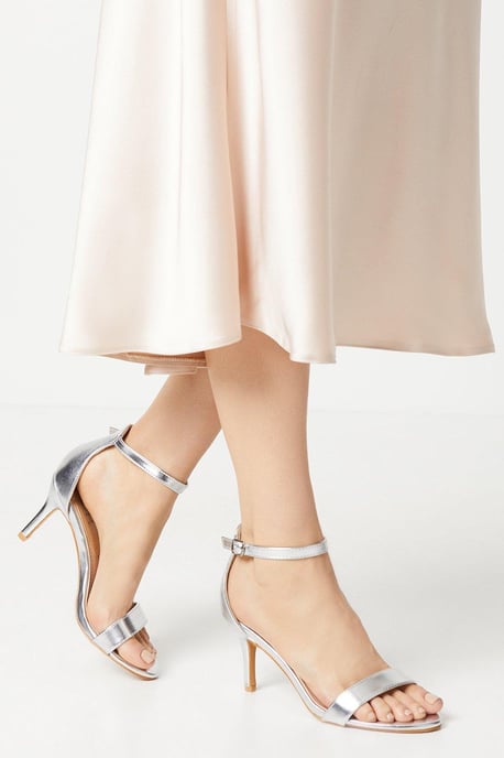 Tasha Low Stiletto Barely There Heeled Sandals