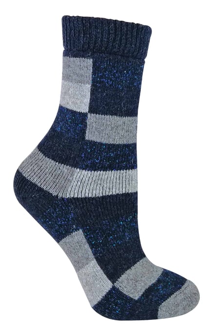 Sock Snob - Atmungsaktive Socken aus Wollmischung mit Karomuster - Image 1