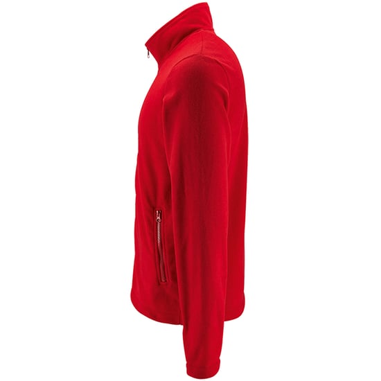 SOLS Herren Norman Fleece Jacke (Rot) - Image 3