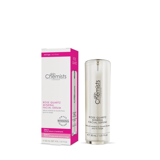 skinChemists Rosenquarz-Mineral-Gesichtsserum 30ml - Image 1