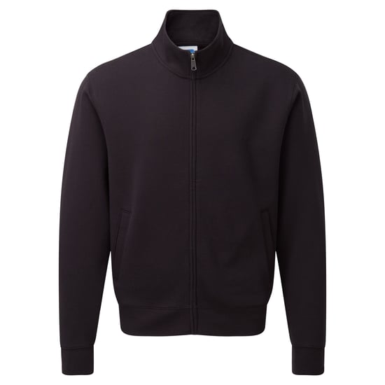 Russell Herren Authentic Full Zip Jacke (Schwarz) - Image 1