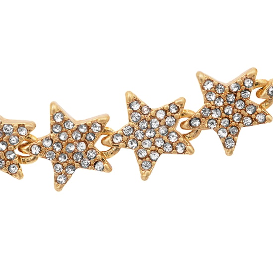 Gold 'Sparkling Stars' Occasion Necklace