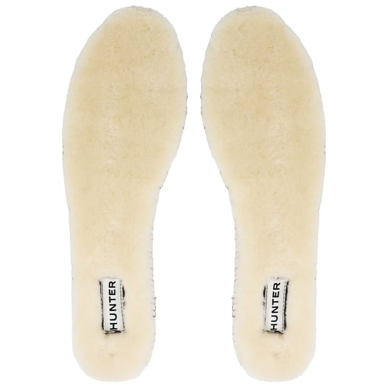 Hunter Insulated Shearling Herren Beige Einlegesohlen Schuhe - Image 1