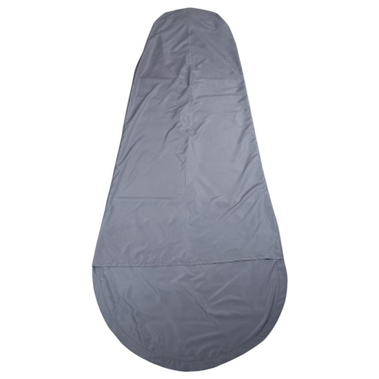 Mountain Warehouse Microfibre Mummy Sleeping Bag Liner (Grey)