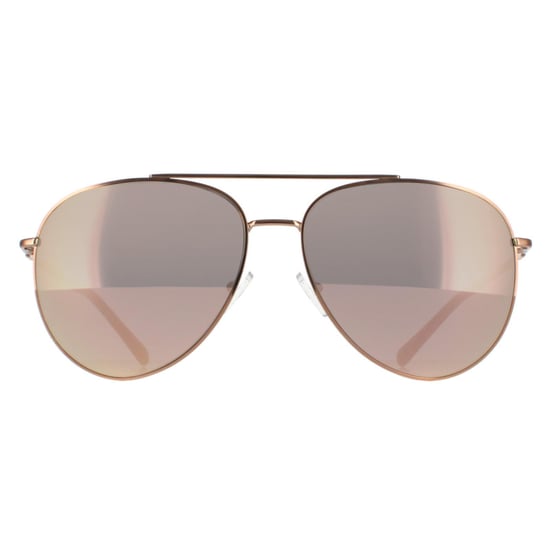 Armani Exchange Aviator Mens Shiny Rose Gold Grey Mirror Rose Gold AX2043S